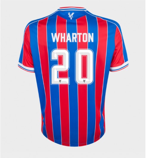 Crystal Palace Adam Wharton #20 Domácí Dres 2025-26 Krátký Rukáv Crystal Palace Adam Wharton #20 Domácí Dres 2025-26 Krátký Rukáv